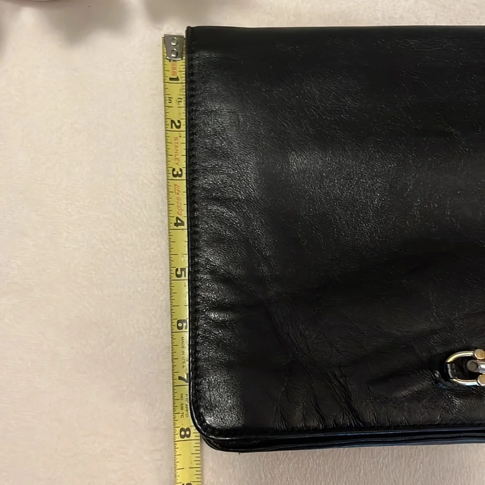 Vintage Retro Black Leather iPad Tablet Laptop Case
